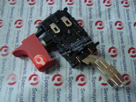 BOSCH Część zamienna do GSR 12 V- WYŁĄCZNIK nr. 804 Kod: 2 607 200 463