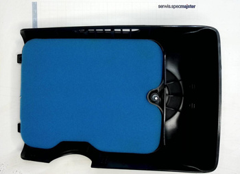 MAKITA Część zamienna do DPC7331- Pokrywa filtra Nr. 39 Kod: 395118610 (zam.395118122)