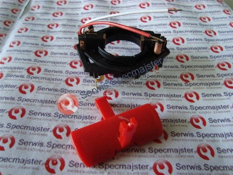 BOSCH Część zamienna do PSB 500 - Szczotkotrzymacz + Szczotki Węglowe nr.16 Kod:2 609 002 161 zam.2 609 005 889 (Produkt Wycofany)