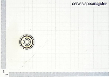 METABO Część zamienna do W 6-125 - Łożysko kulkowe 6X19X6  nr.10 Kod:143115040