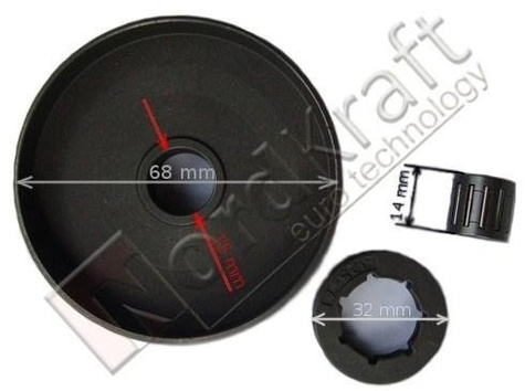 Pływającą zębatka (kółko) kosza (bębna) sprzęgła do pilarki spalinowej Kod: CZPIL-0019