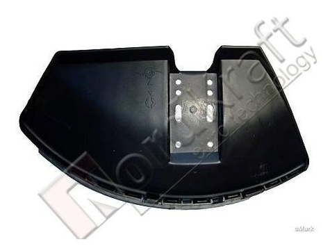 Osłona głowicy czarna z nożykiem do kosy spalinowej Kod: CZKOS-0121