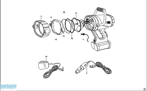 BLACK&DECKER Części zamienne do BDV158.