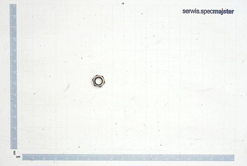 BOSCH Część zamienna do GWS 15-125 CIE - NAKRĘTKA SZEŚCIOKĄTNA M7, SW10 nr. 45 Kod: 1 603 300 016