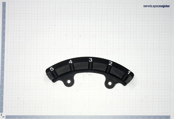 MAKITA Część zamienna do PLM5102- Prowadnica regulacji wysokości koszenia Nr. 41 Kod: 671010280