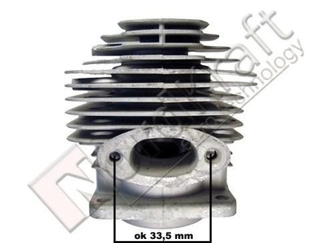 Cylinder pod tłok Ø36mm z uszczelką do kosy spalinowej Kod: CZKOS-0075