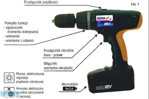 DEDRA Części zamienne do DED7844.