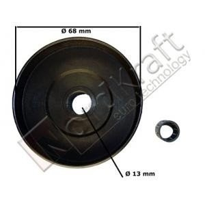 Bęben (kosz) sprzęgła z zębatką stałą T38 plus łożysko do pilarki spalinowej Kod: CZPIL-0068