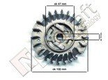 Magneto, koło zamachowe do pilarki spalinowej Kod: CZPIL-0016