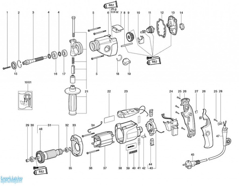 Części zamienne do BE 1020.