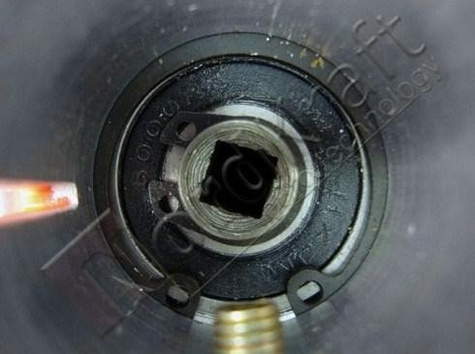 Przekładnia kątowa kwadrat 28mm do kosy spalinowej Kod: CZKOS-0057