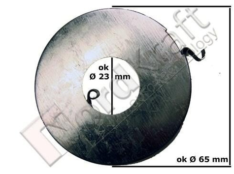 Sprężyna dolna rozrusznika miękkiego do pilarki spalinowej Kod: CZPIL-0056