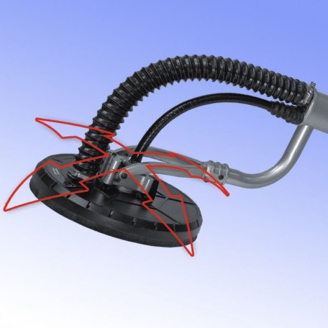 DEDRA Szlifierka do gipsów na wysięgniku 710W DED7748