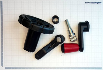 METABO Część zamienna do TS 216 - Kółko pokrętne kpl. nr.24 Kod:316057660