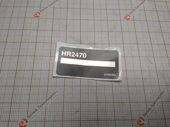 MAKITA Część zamienna do HR2470- Tabliczka na numer seryjny Nr. 76 Kod: 814963-2