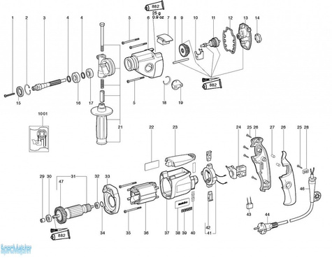 Części zamienne do BE 710.