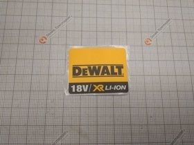 DeWALT Część Zamienna do DCD780- Etykietka towarowa Nr.11 Kod:N093950