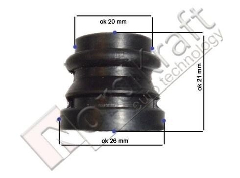Amortyzator mały do pilarki spalinowej Kod: CZPIL-0038 (zam.CZPIL-0006)