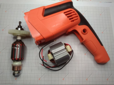 BLACK&DECKER Część Zamienna do KD885-Wirnik Nr.62 Kod:90563247 (zam. 90609698)