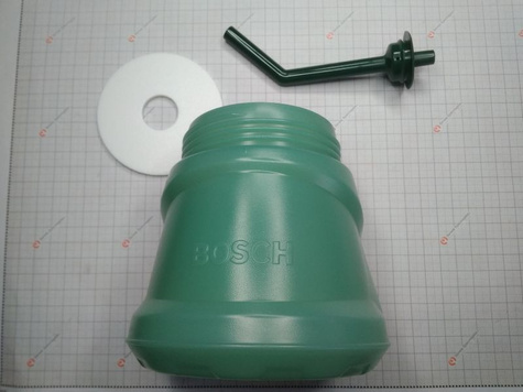 BOSCH Część zamienna do PFS 65- ZBIORNIK NA FARBĘ 800 ml ZIELONY nr. 803 Kod: 1 609 203 W61