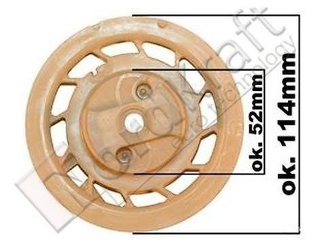 Koło linowe do zamiennika rozrusznika B&S classic ( 499901 ) Kod: CZKSI-0037