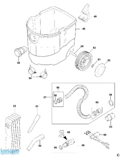 DeWALT Części zamienne do D27901.