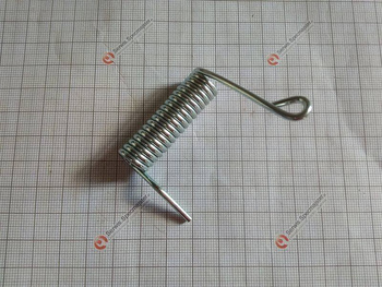 MAKITA Część zamienna do ELM4100- Sprężyna prawa pokrywy kosza Nr. 21 Kod: 664450410