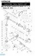 HITACHI Części zamienne do SP18VA.