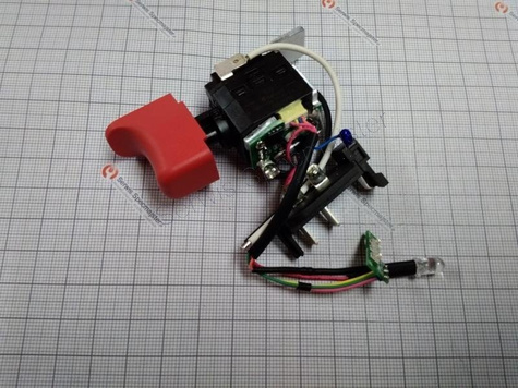 METABO Część Zamienna do PowerMaxx BS -Wyłącznik Nr.4 Kod:343410350 zam.343412370