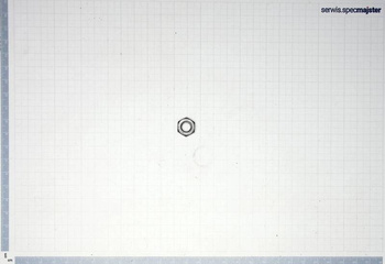 BOSCH Część zamienna do GGS 16 - NAKRĘTKA SZEŚCIOKĄTNA DIN 439-BM8-04  nr. 61  Kod: 2 915 050 107