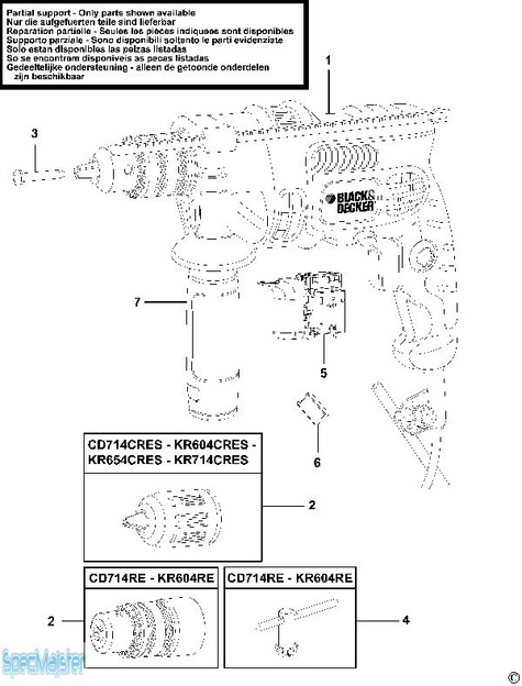 Części zamienne do KR604CRES.