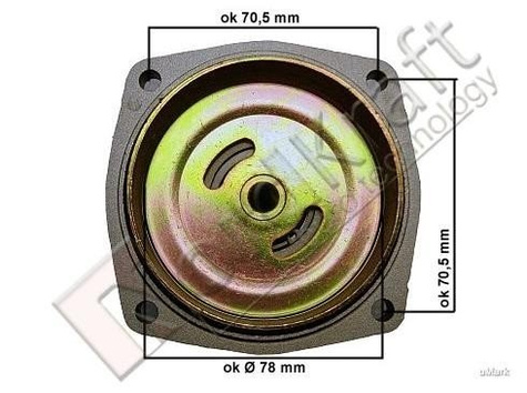 Bęben sprzęgła T2 9F/26mm kompletny do kosy spalinowej Kod: CZKOS-0157
