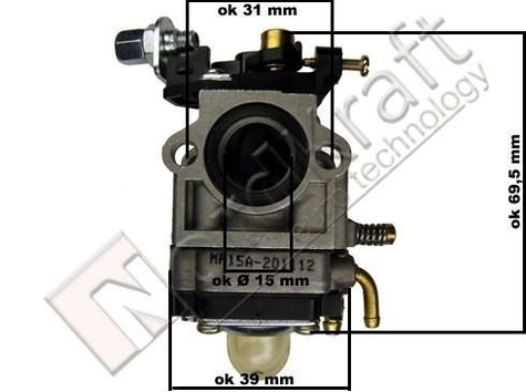 Gaźnik T43 do kosy spalinowej Kod: CZKOS-0005