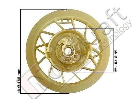 Koło linowe do startera GX-3 do agregatu prądotwórczego Kod: CZAGR-0032