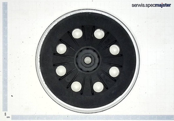 BOSCH Część zamienna do GEX 125-150 AVE - Talerz szlifierski Ø125 nr. 657 Kod: 2 600 120 052