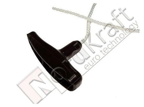 Uchwyt rozrusznika z linką 2,5mm x 1m do kosy spalinowej Kod: AKC-0061