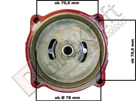 Bęben sprzęgła 9F/26mm kompletny do kosy spalinowej Kod: CZKOS-0054