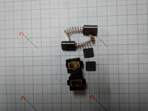 BOSCH Część do GSB 1300- Szczotki Węglowe + Szczotkotrzymacze Kpl. Nr.16 Kod: 1 619 PA1 407