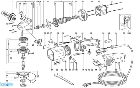 Części zamienne do W 14-125 Ergo.