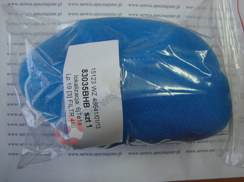 MAKITA Część zamienna do 440- Filtr nr.A14 Kod: 83035BHB(WYCOFANY ZE SPRZEDAŻY)