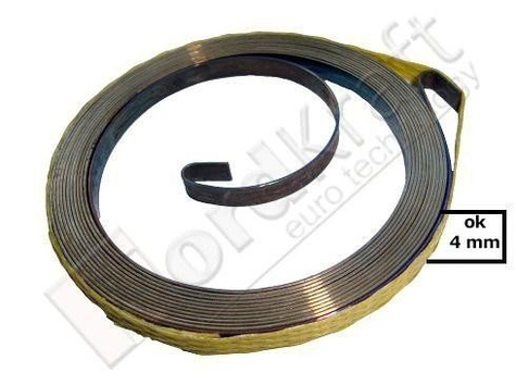 Sprężyna rozrusznika twardego T1 do kosy spalinowej Kod: CZKOS-0106