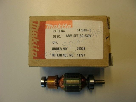 MAKITA Część zamienna do BO4553- Wirnik Nr. 4 Kod: 517083-8