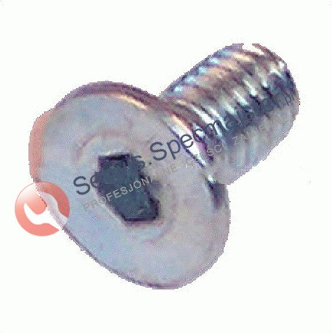 BOSCH Część zamienna do GUS 9,6V- Wkręt z łbem stożk. płas. M4x8-8,8 nr. 63 Kod: 2 910 541 118