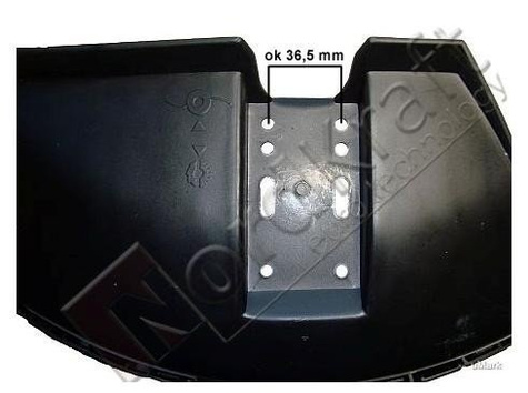 Osłona głowicy czarna z nożykiem do kosy spalinowej Kod: CZKOS-0121