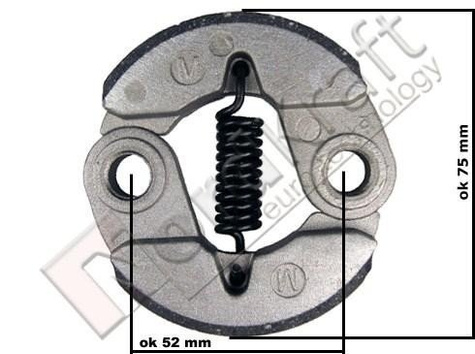 Sprzęgło odśrodkowe A z podkładkami do kosy spalinowej Kod: CZKOS-0023