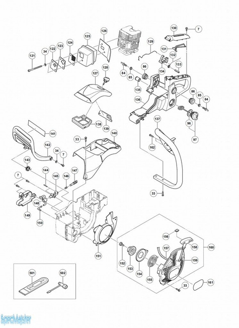 HITACHI Części zamienne do CS33EB.